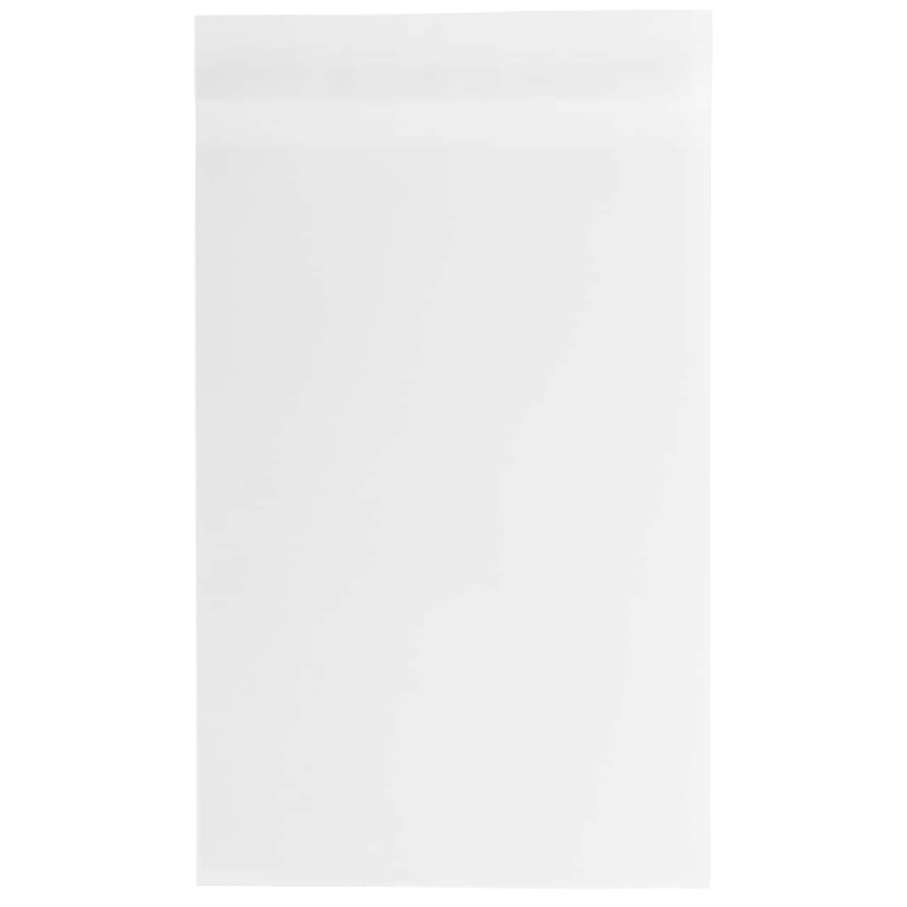 JAM Paper Cello Sleeves with Self Adhesive Closure, 100ct.